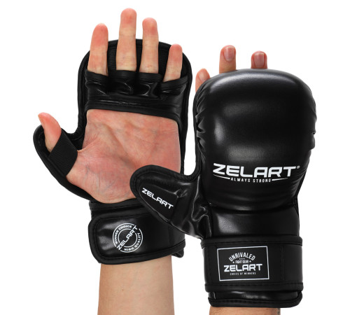 Рукавиці Краби спарингові для MMA Zelart S-XL кольори в асортименті
