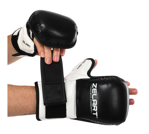 Рукавиці Краби спарингові для MMA Zelart S-XL кольори в асортименті