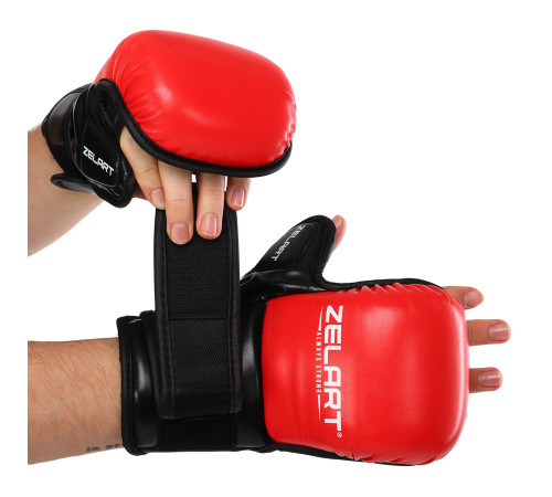 Рукавиці Краби спарингові для MMA Zelart S-XL кольори в асортименті