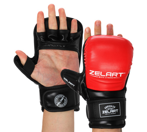 Рукавиці Краби спарингові для MMA Zelart S-XL кольори в асортименті