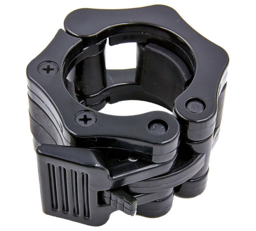 Замки быстросъемные для грифа Lock-Jaw PRO Zelart 2шт диаметр-50мм черный