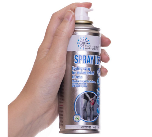 Заморозка спортивна знеболюючий охолоджуючий спрей HTA SPRAY ICE 200мл