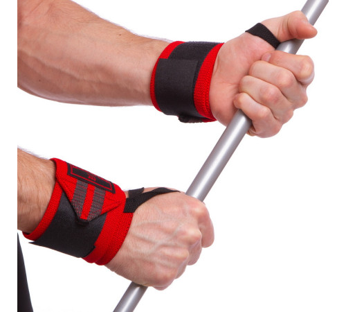 Бинти кистьові для жиму STRENGTH WRIST WRAPS MATSA 2штуки кольори в асортименті