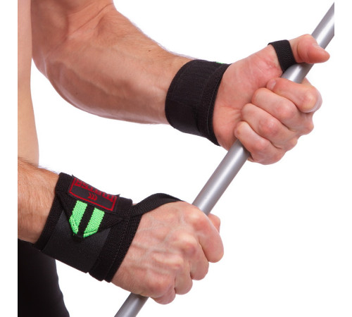 Бинти кистьові для жиму STRENGTH WRIST WRAPS MATSA 2штуки кольори в асортименті