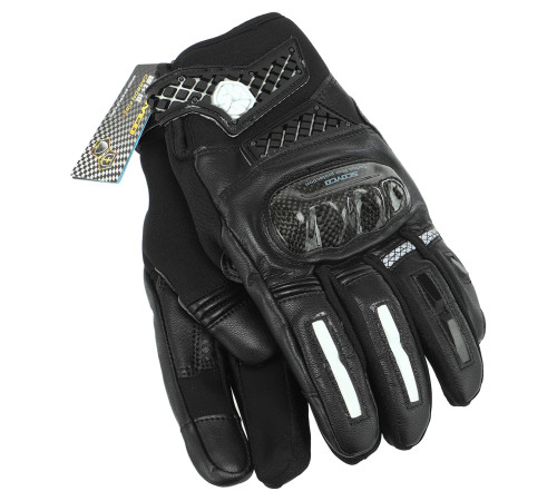 Мотоперчатки короткие для города с защитой SCOYCO Waterproof Sensor Touch S-2XL цвета в ассортименте