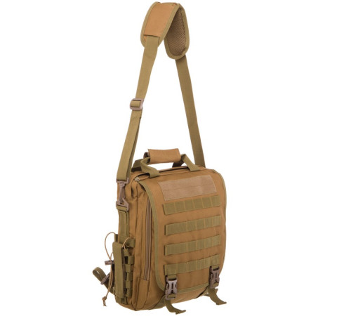 Рюкзак тактический патрульный однолямочный SILVER KNIGHT размер 33x27x10см 9л цвета в ассортименте