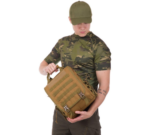 Рюкзак тактический патрульный однолямочный SILVER KNIGHT размер 33x27x10см 9л цвета в ассортименте