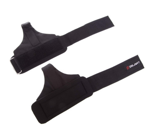 Гаки для підтягування і тяги на зап'ястя Zelart 2шт чорний