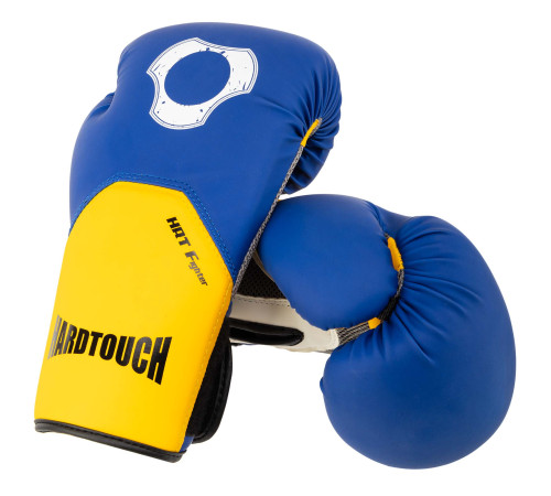 Рукавиці боксерські на липучці PU HARD TOUCH 10-12унцій кольори в асортименті