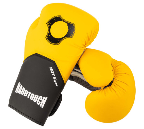 Рукавиці боксерські на липучці PU HARD TOUCH 10-12унцій кольори в асортименті