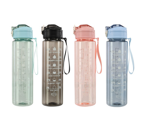 Пляшка для води REFILL 750мл кольори в асортименті