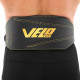 Пояс атлетичний шкіряний VELO спинка-15см розмір-S-XXL чорний-золотий