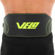 Пояс атлетичний шкіряний VELO спинка-15см розмір-S-XXL чорний-салатовий