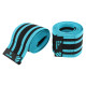 Колінні бинти для присідань KNEE WRAPS LiveUp 2шт синій-чорний