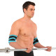 Бинти на лікті для жиму ELBOW WRAPS LiveUp 2шт синій-чорний