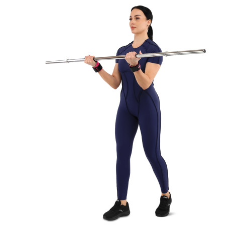 Накладки для підтягування та тяги LIFTING GRIPS LiveUp 2шт S-L рожевий-чорний