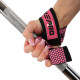 Лямки для тяги LIFTING STRAP LiveUp 2шт рожевий-чорний