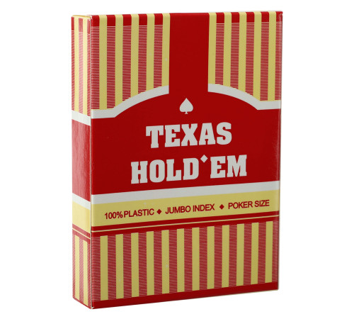 Карти гральні пластикові SP-Sport TEXAS HOLDEM 54 карти