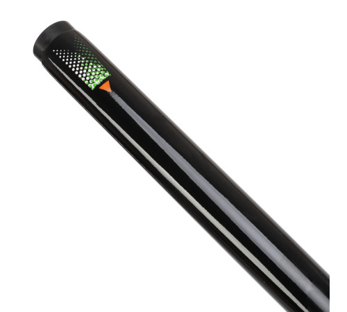 Кий більярдний для пулу двоскладовий розбірний CARBON 145x1,3см чорний