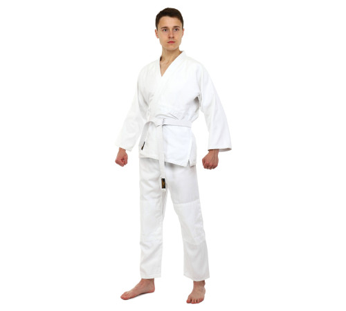 Кімоно для дзюдо куртка штани та пояс MIZANO 120-180см білий