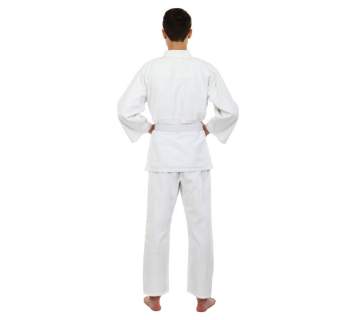 Кімоно для дзюдо куртка штани та пояс MIZANO 120-180см білий