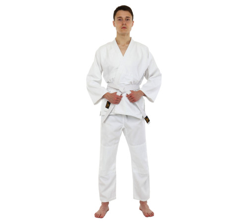 Кімоно для дзюдо куртка штани та пояс MIZANO 120-180см білий