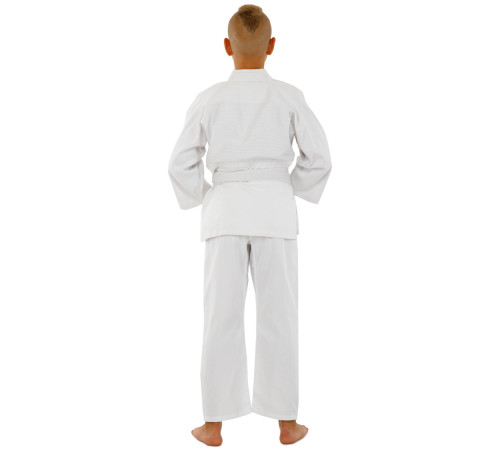 Кімоно для дзюдо куртка штани та пояс MIZANO 120-180см білий