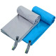 Рушник спортивний з мікрофібри TRAVEL TOWEL 4Monster 60х120см кольори в асортименті