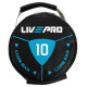 Мешок утяжелитель для функционального тренинга Power Bag LiveUp 10кг черный-серый