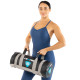 Мешок утяжелитель для функционального тренинга Power Bag LiveUp 10кг черный-серый