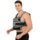 Жилет утяжелитель с регулируемым весом LiveUp WEIGTH VEST вес-1-20кг черный-серый