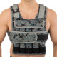 Жилет утяжелитель с регулируемым весом LiveUp WEIGTH VEST вес-1-20кг черный-серый
