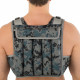 Жилет утяжелитель с регулируемым весом LiveUp WEIGTH VEST вес-1-20кг черный-серый