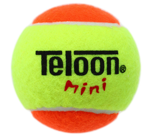 М'ячі для великого тенісу TELOON KIDS MINI 48шт помаранчевий-салатовий