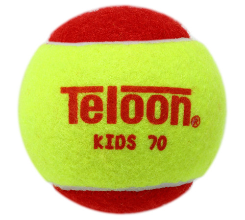 М'ячі для великого тенісу TELOON KIDS 70 48шт червоно-салатовий