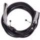 Тренажер для басейну професійний MadWave LONG SAFERY CORD чорний