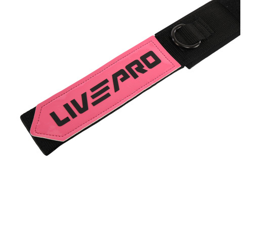 Лямка для ног LADY LEG STRAP LiveUp 1шт розовый-черный