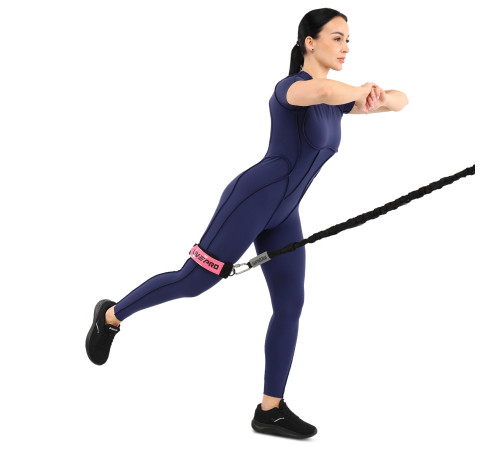 Лямка для ног LADY LEG STRAP LiveUp 1шт розовый-черный