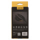 Лямки для тяги восьмерки Figure 8 для штанги и тяжелых тренировок POWER STRAP LiveUp 2шт черный-золотой