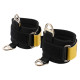 Лямки для ног ANKLE STRAP LiveUp 2шт черный-золотой