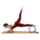 Колесо для йоги пробкове BLOOM Fit Wheel Yoga коричневий
