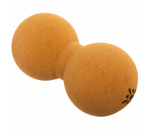 Мяч массажный пробковый двойной для МФР и самомассажа Duoball BLOOM ø7,7см cветло-коричневый