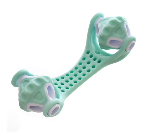 Массажер роликовый для тела ручной 2 шарика FHAVK Massage Roller SP-Sport цвета в ассортименте