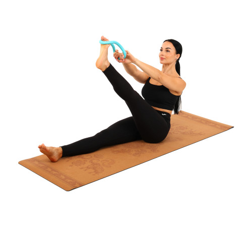 Кільце для йоги та розтяжки Zelart YOGA HOOP кольори в асортименті
