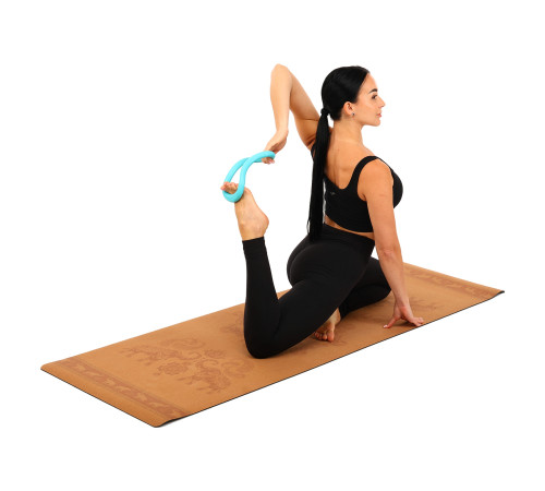 Кільце для йоги та розтяжки Zelart YOGA HOOP кольори в асортименті