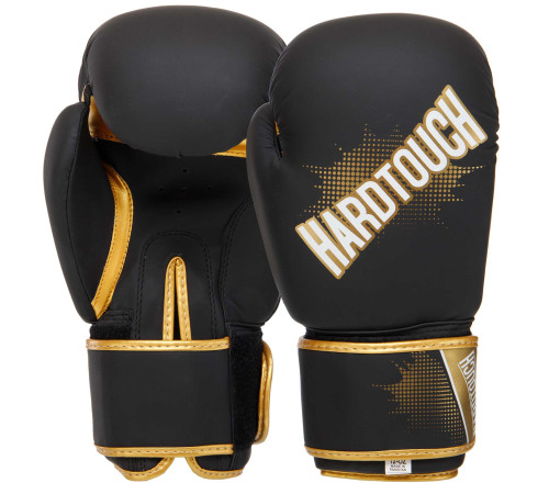 Рукавиці боксерські на липучці PU HARD TOUCH 10-14 унцій кольори в асортименті