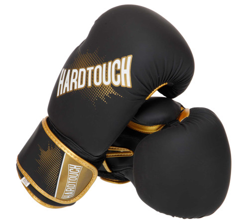Рукавиці боксерські на липучці PU HARD TOUCH 10-14 унцій кольори в асортименті