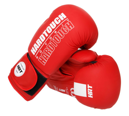 Рукавиці боксерські на липучці PU HARD TOUCH 10-14 унцій кольори в асортименті