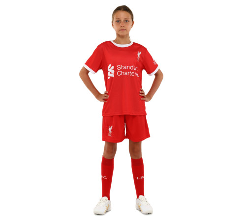 Форма футбольна дитяча із символікою футбольного клубу LIVERPOOL домашня 2024 SP-Sport XS-XL червоний