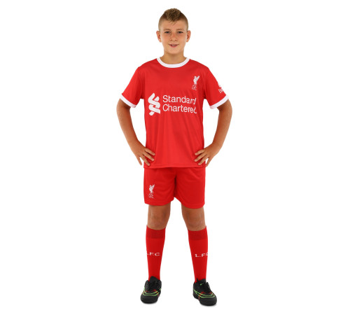 Форма футбольна дитяча із символікою футбольного клубу LIVERPOOL домашня 2024 SP-Sport XS-XL червоний